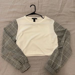 Forever 21 Long Sleeve Crop